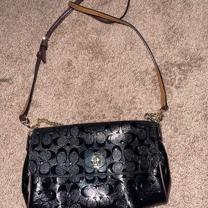 Coach crossbody clutch